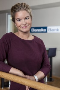 Kommunikasjons-rådgiver Silje Arntsberg i Danske Bank.