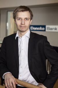 Kommunikasjonssjef i Danske Bank, Stian Arnesen. Foto: Danske Bank