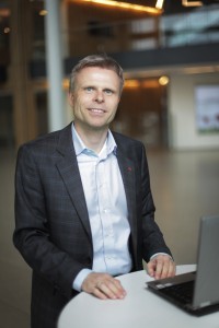 Kommunikasjonssjef Bjørn Erik Sættem i Storebrand. FOTO: Taral Jansen