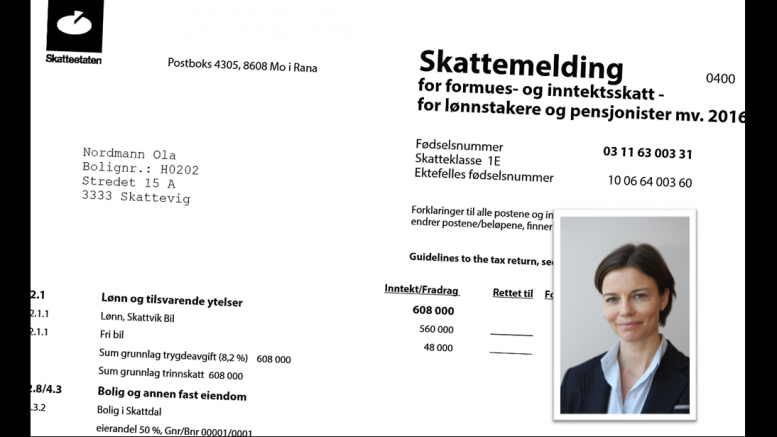 Skatteetaten skattemelding